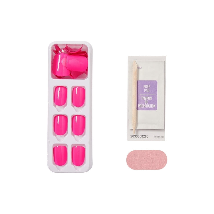 imPRESS Color - Our Memories, felroze nagels in verpakking met prep-pad en nagelriemduwer. Perfect voor een trendy look.