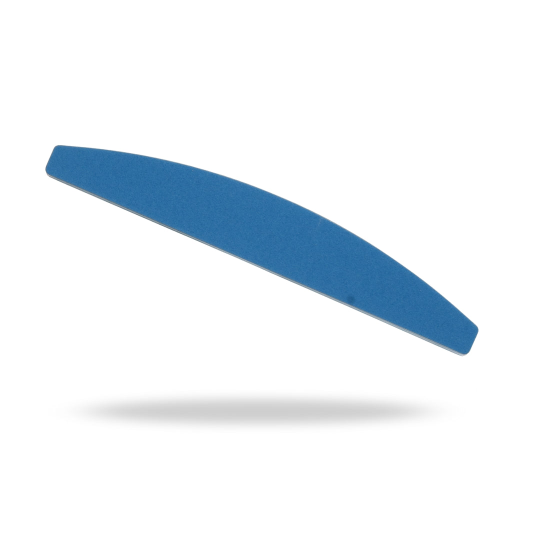 Nail Vijl van Impulss in een blauwe, gebogen vorm, ideaal voor het vijlen van nagels.