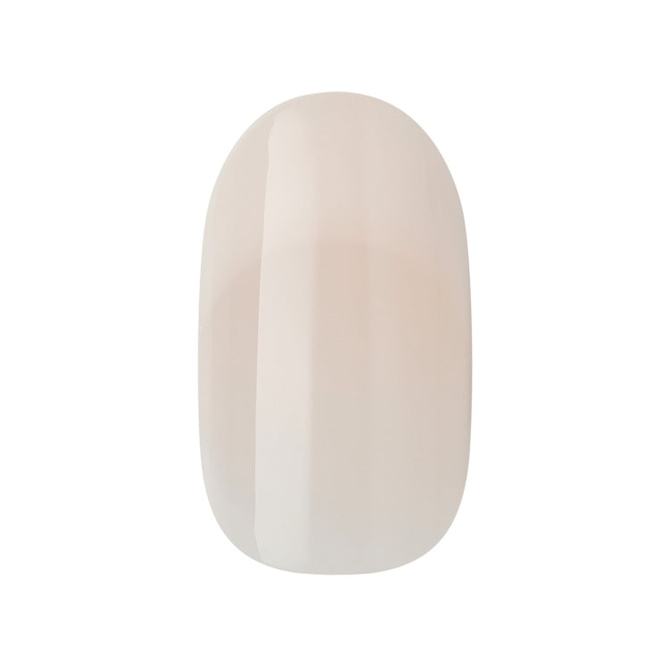 Acrylic French Nude Nails - Graceful in een zachte nude tint, met een elegante, afgeronde vorm.
