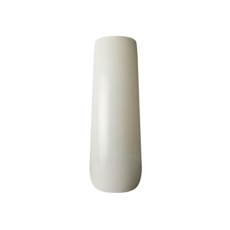 100 Nageltips And Lijm Curve Overlap in transparante kleur, verpakt in een rechte tube voor eenvoudig gebruik.