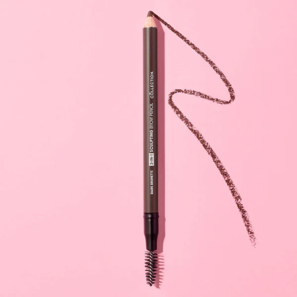 Collection 3-in-1 Sculpting Brow Pencil - Dark Brunette