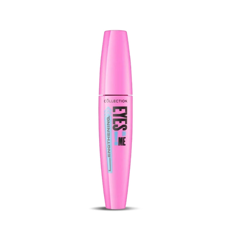 Eyes on Me - Lengthening Mascara in een opvallende roze verpakking voor langere, vollere wimpers.