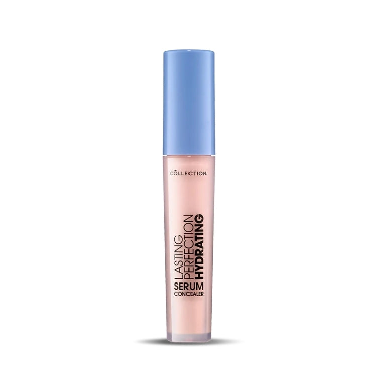 Lasting Perfection Hydrating Concealer in een slanke, roze tube met een blauwe dop voor een frisse uitstraling.