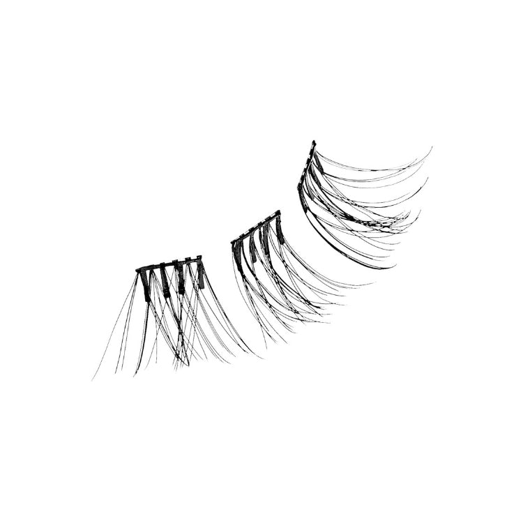 imPRESS Press-On Falsies 12mm-14mm | Authentic Natural, zwarte nepwimpers in een natuurlijke vorm, perfect voor een subtie...