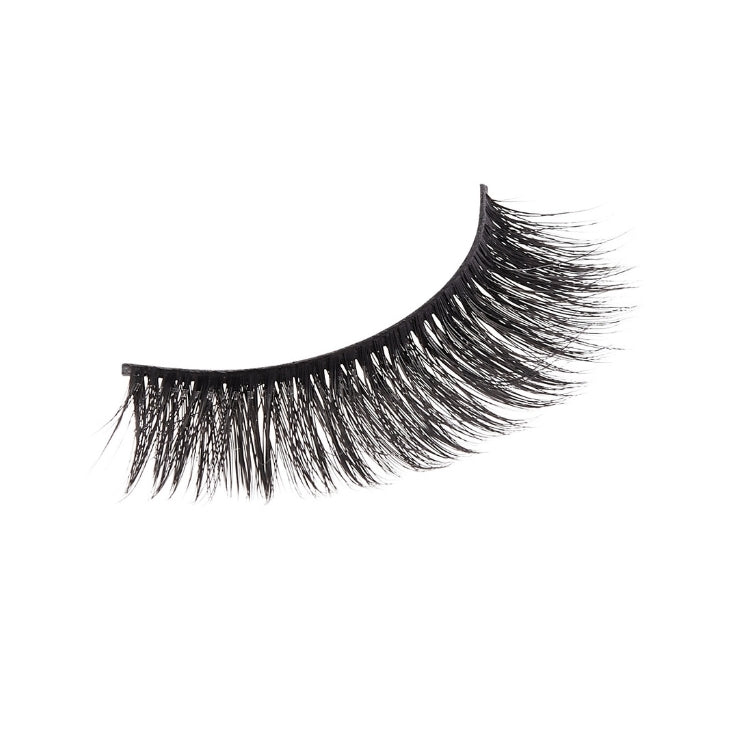 Kunstwimper Mink - Dazzling, zwarte, volumineuze wimpers met een natuurlijke uitstraling, ideaal voor een glamoureuze look.