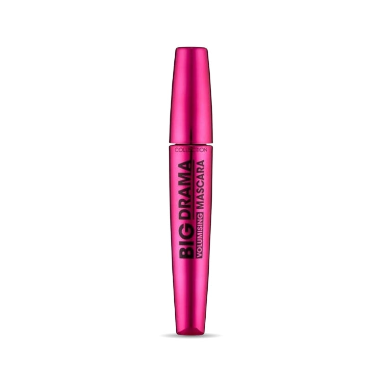 Big Drama Volumising Mascara - Black in een opvallende roze verpakking voor extra volume en drama.