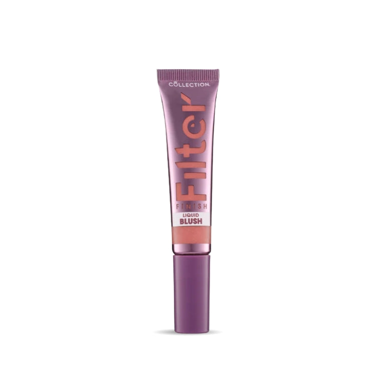Filter Finish Liquid Blush Light Wand in een paarse tube met een glanzende afwerking voor een frisse, natuurlijke blos.