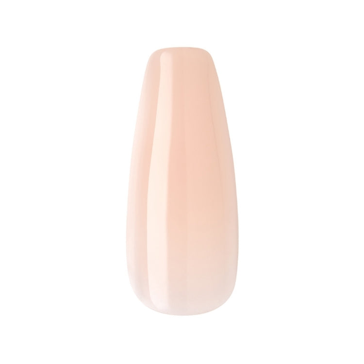 Bare But Better Nails - Nude Drama, een lichtroze nagellak in een elegante, slanke verpakking.