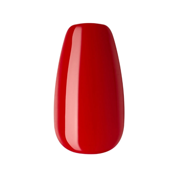 imPRESS Color Coffin - Reddy or Not, felrode nagel in coffin-vorm, perfect voor een opvallende manicure.