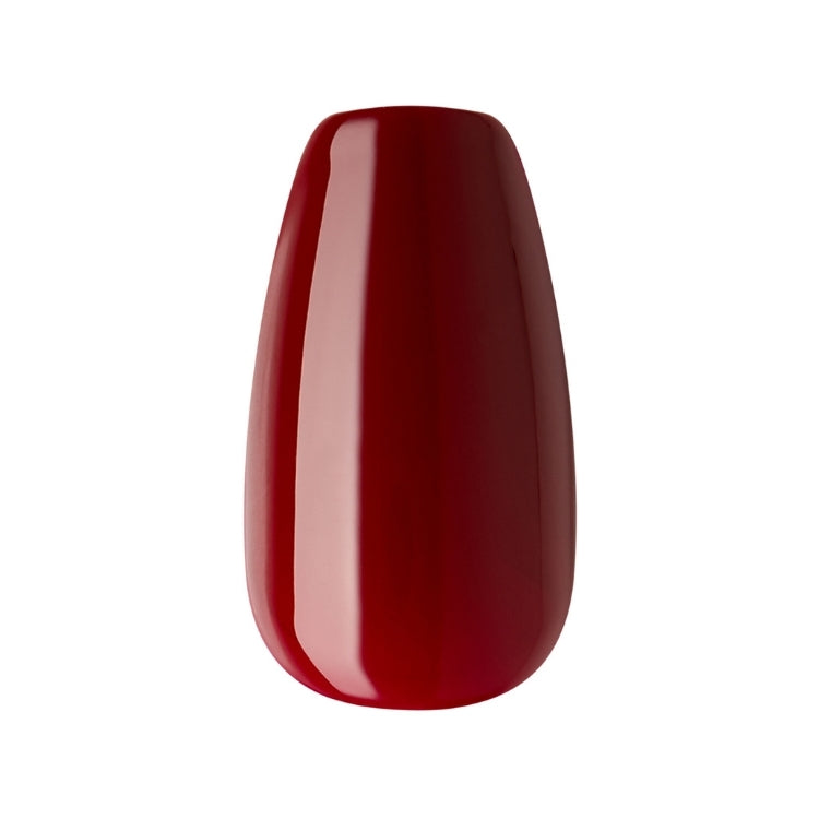 imPRESS Color Coffin - Winery in NYC, diep rode nagels in coffin-vorm, verpakt voor gemakkelijke applicatie.