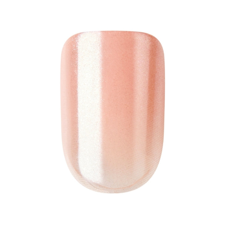 imPRESS Color FX - The Weekends, een glanzende nude nagelset met een zachte, ombre uitstraling.