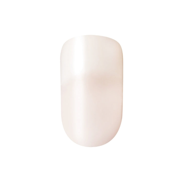 Acrylic French Nude Nails - Cashmere in een zachte nude kleur met een elegante, afgeronde vorm. Perfect voor een natuurlij...