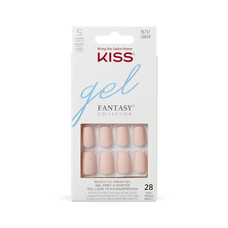 Gel Fantasy Nails - The Little Things, lichtroze nagels in verpakking met 28 gel nagels voor een salonlook.
