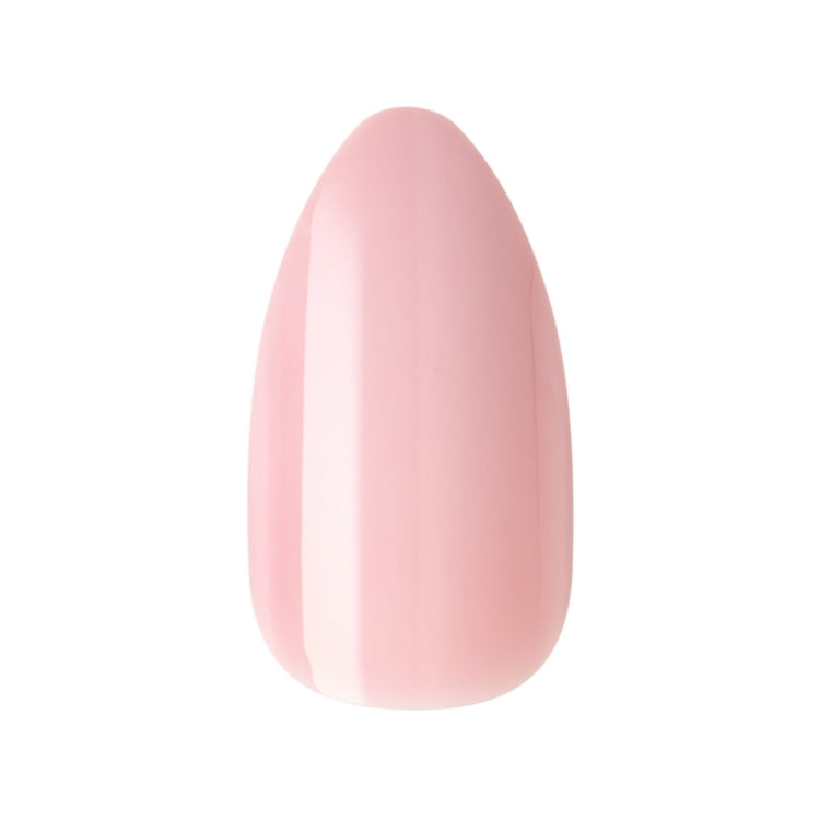 Gel Fantasy Nails - Windy City in zachte roze kleur met een elegante, spitse vorm. Perfect voor een stijlvolle manicure.
