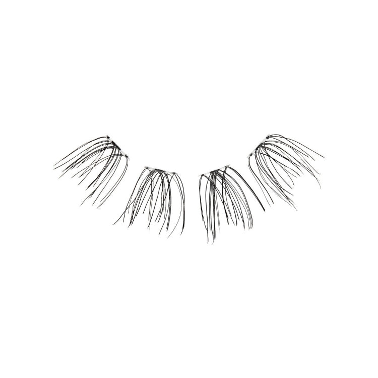The New Natural Trio - Neo van Kiss, drie sets zwarte wimpers in een elegante, natuurlijke stijl.