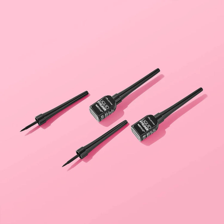 Fast Stroke Eyeliner in zwarte verpakking met fijne applicator, ideaal voor nauwkeurige eyelinerlooks.