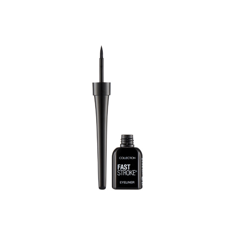 Fast Stroke Eyeliner van Collection in een zwarte verpakking met een fijne applicator voor precieze lijnen.