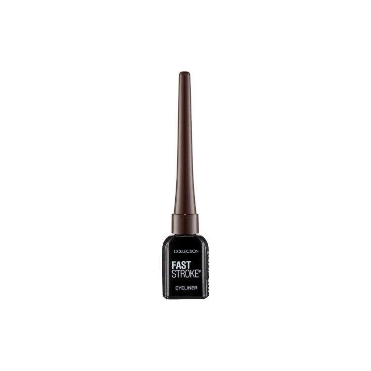 Fast Stroke Eyeliner in een slanke, zwarte verpakking met een lange applicator voor precieze lijnen.