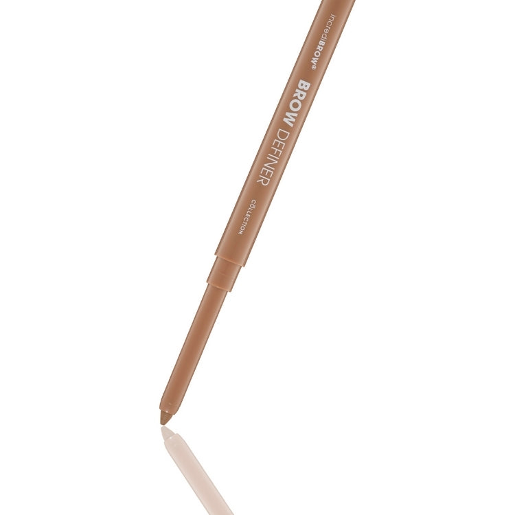 Incredibrow Eyebrow Definer in lichtbruin, slanke penvormige verpakking met een fijne punt voor nauwkeurige applicatie.