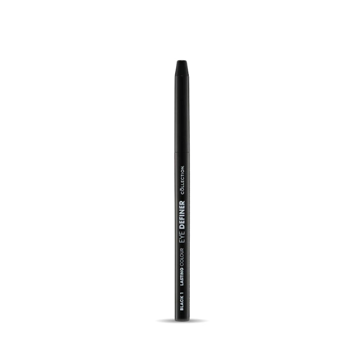 Eye Definer in zwart, een slanke oogpotlood voor een precieze en langdurige eyelinerlook.