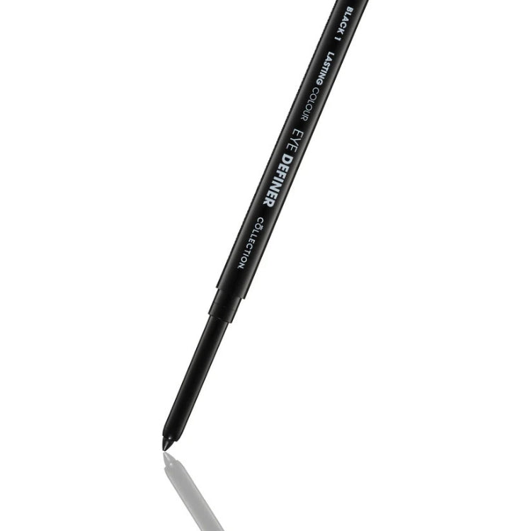 Eye Definer in zwart, een slanke eyelinerpen van het merk Collection voor precieze oogmake-up.
