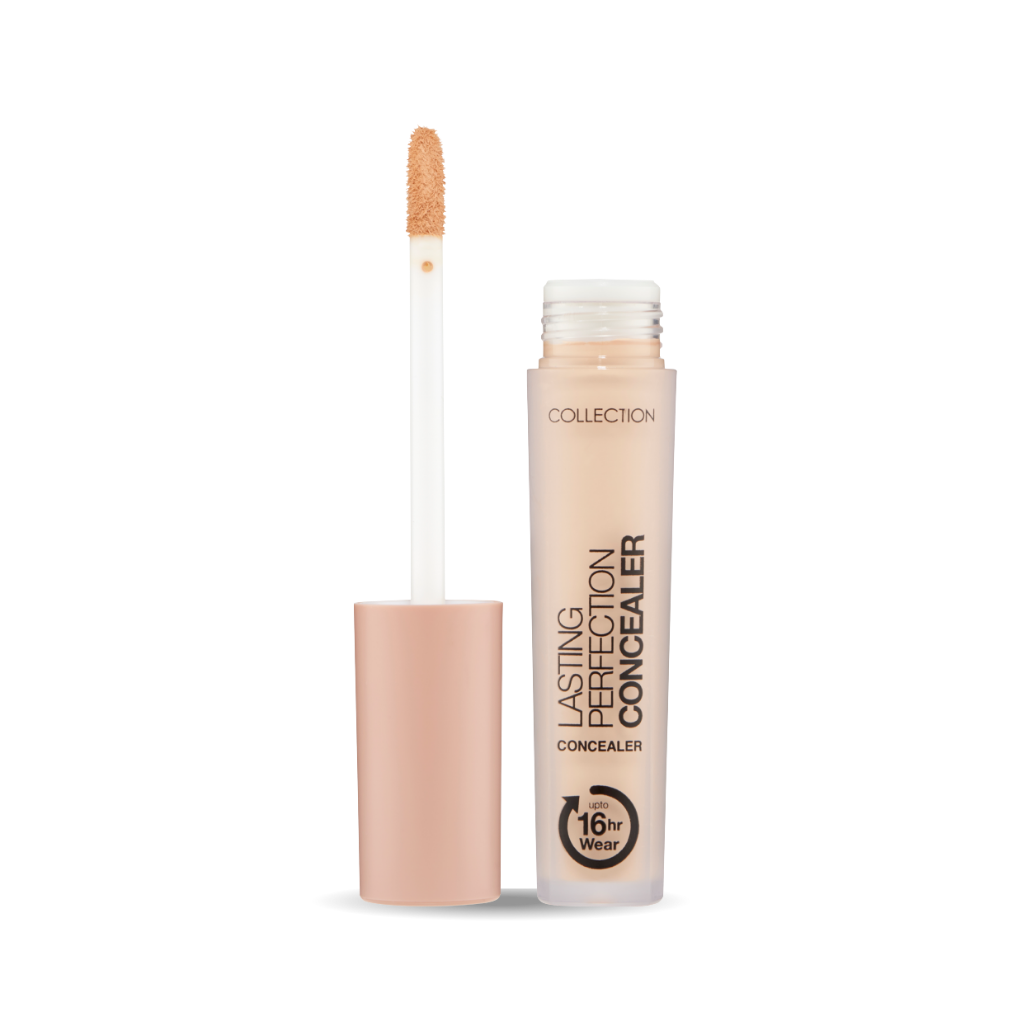 Lasting Perfection Concealer in een lichte tint met een handige applicator en een slanke, doorzichtige verpakking.