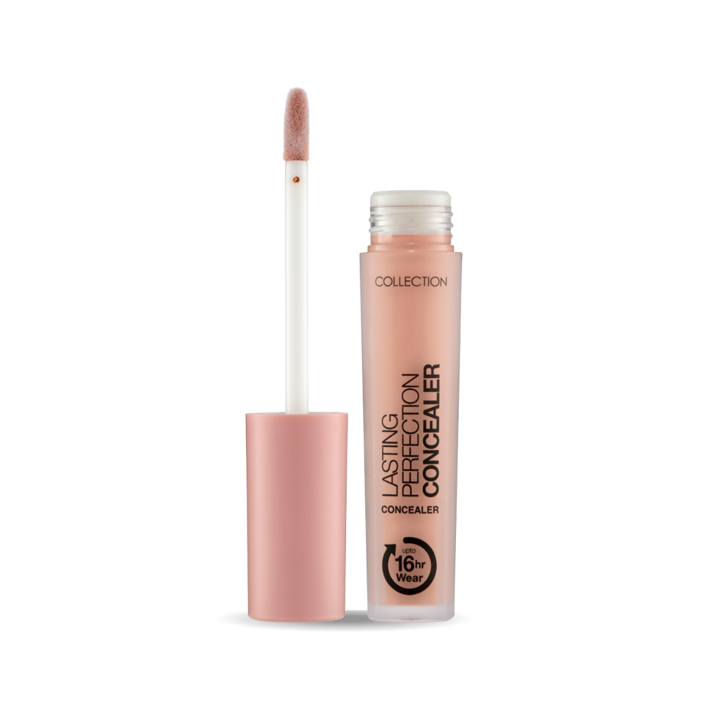 Lasting Perfection Concealer in een lichtroze verpakking met applicator voor een perfecte dekking en langdurige wear.
