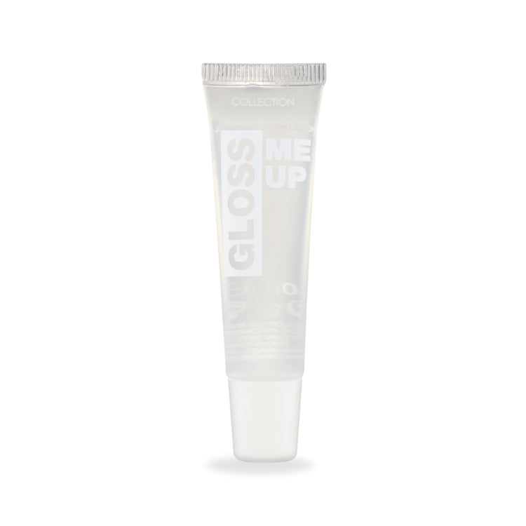 Gloss Me Up Lip Gloss in een transparante tube met een zachte, glanzende finish. Perfect voor een natuurlijke look.