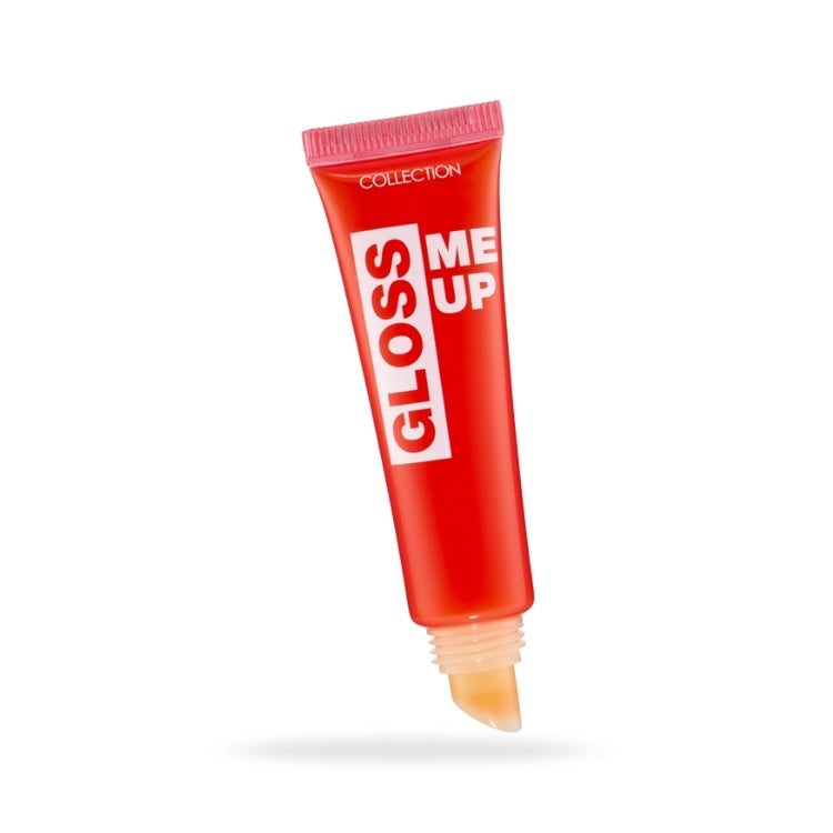 Gloss Me Up Lip Gloss in een heldere rode tube met een zachte applicator voor een glanzende finish.