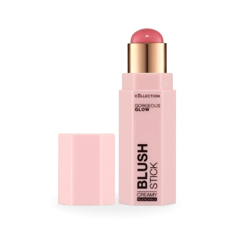 Gorgeous Glow Sticks in een zachte roze verpakking, met een romige blush stick voor een stralende huid.
