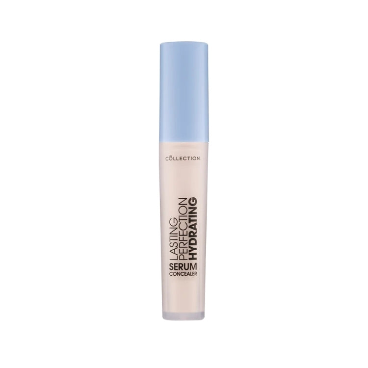 Lasting Perfection Hydrating Concealer in een slanke, transparante verpakking met een lichtblauwe dop.