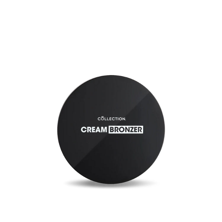 Cream Bronzer - Bronze in een ronde zwarte verpakking voor een natuurlijke, zongebruinde uitstraling.