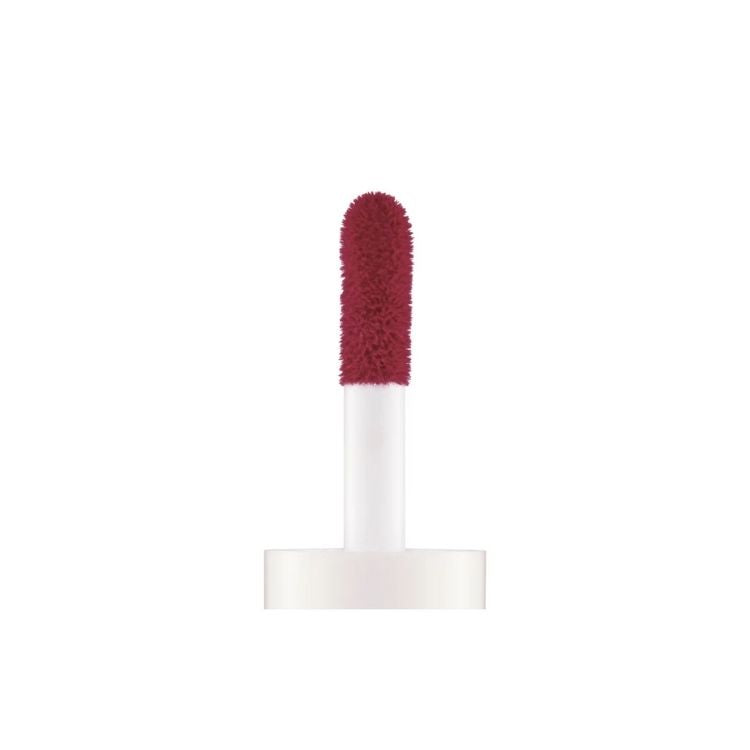 Collection Lip & Cheek Stain in een diep bordeauxrode kleur met een applicator voor gemakkelijk aanbrengen.